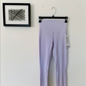 lululemon Align HR Pant 28" Lavender Dew Size 4 New